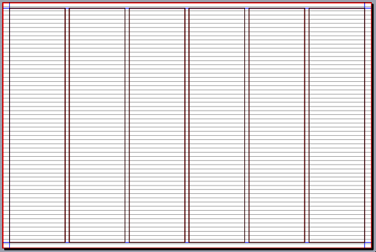 page double, 6 colonnes